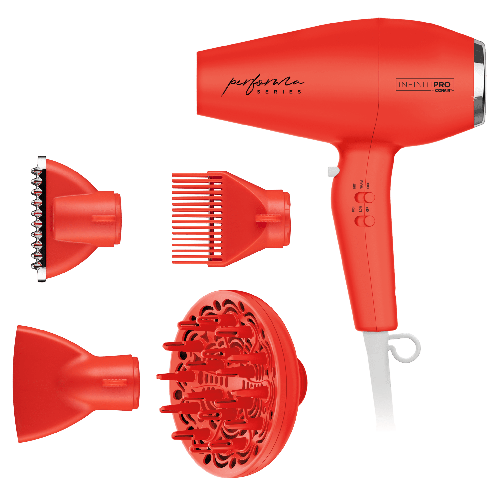 InfinitiPro by Conair Secadora 1875W Performa Orange - BIOHAIR.MX