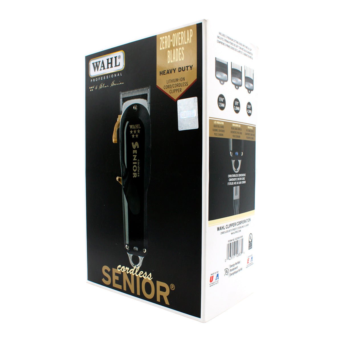 MAQUINA SENIOR RECARGABLE 5 STAR 08504 - BIOHAIR.MX