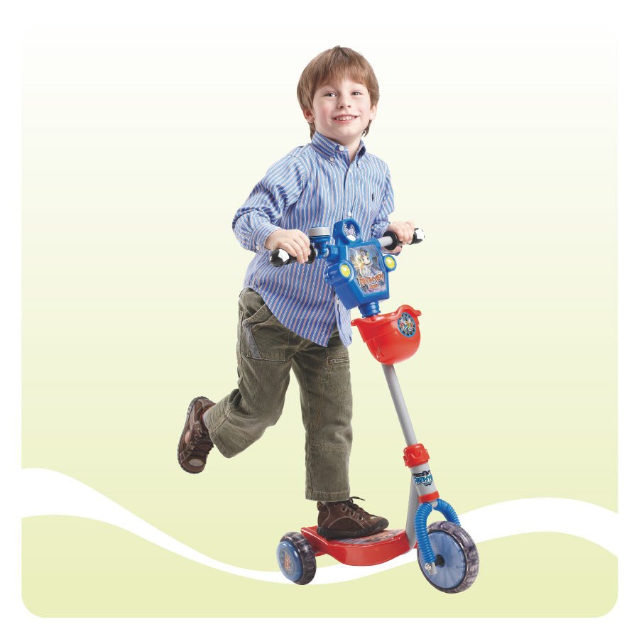 Patin Mytek 5307B1 Scooter Con Timbre en el Manubrio Azul - BIOHAIR.MX