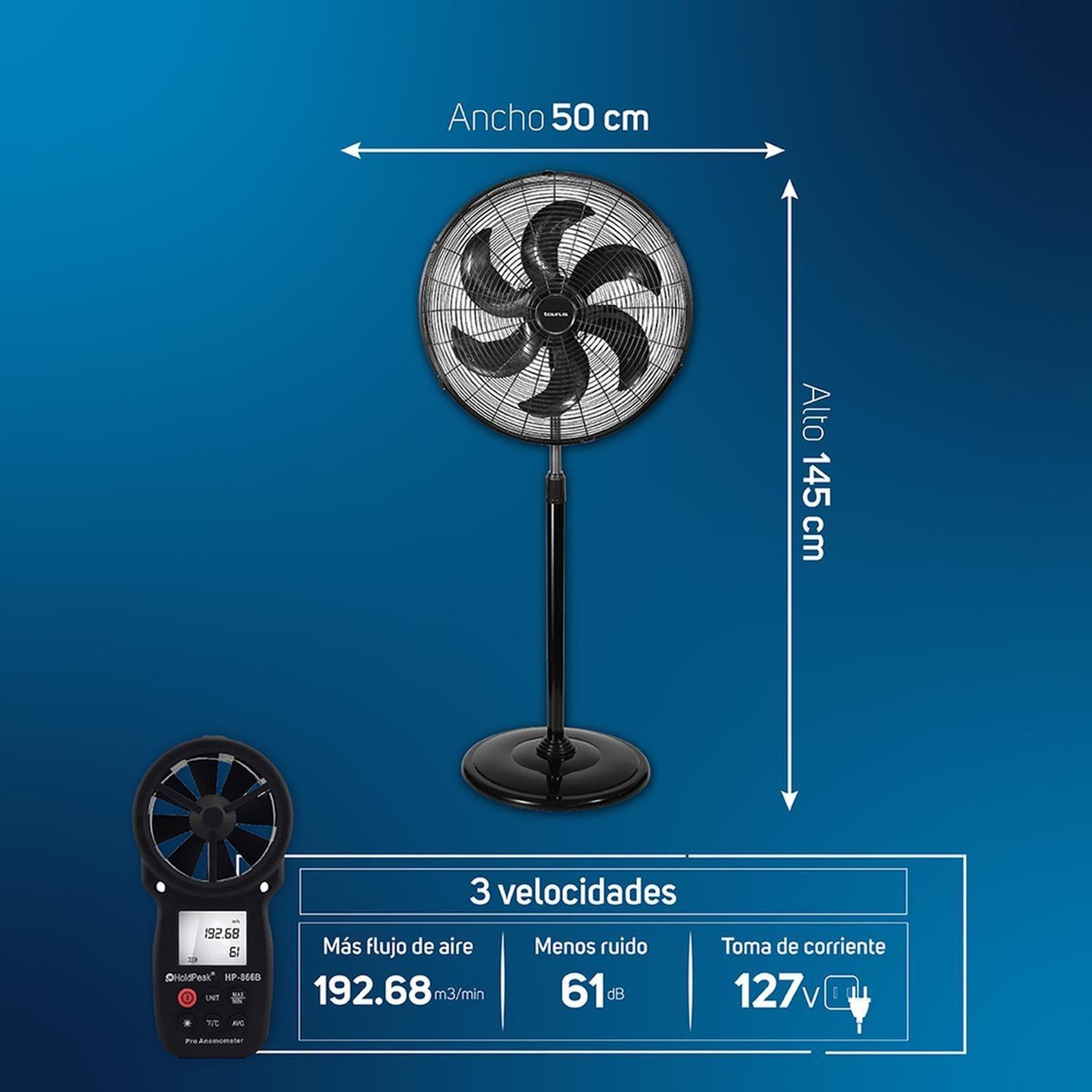 Ventilador Taurus AIR FORCE De Pedestal, 20
