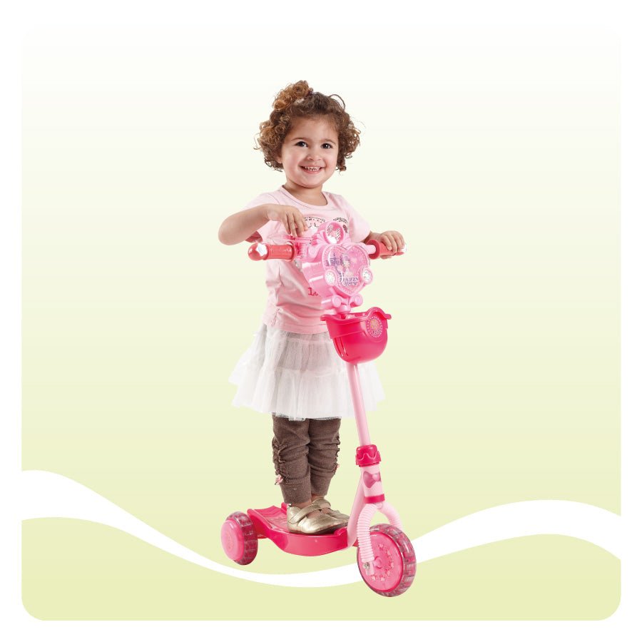 Patin Mytek 5307R8 Scooter Con Timbre en el Manubrio Rosa - BIOHAIR.MX