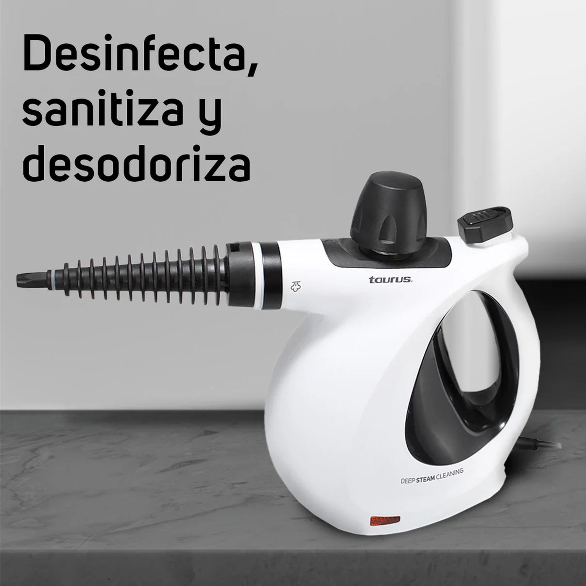 Sanitizante a Vapor Taurus Medusa Clean extra potente 350ml Blanca - BIOHAIR.MX