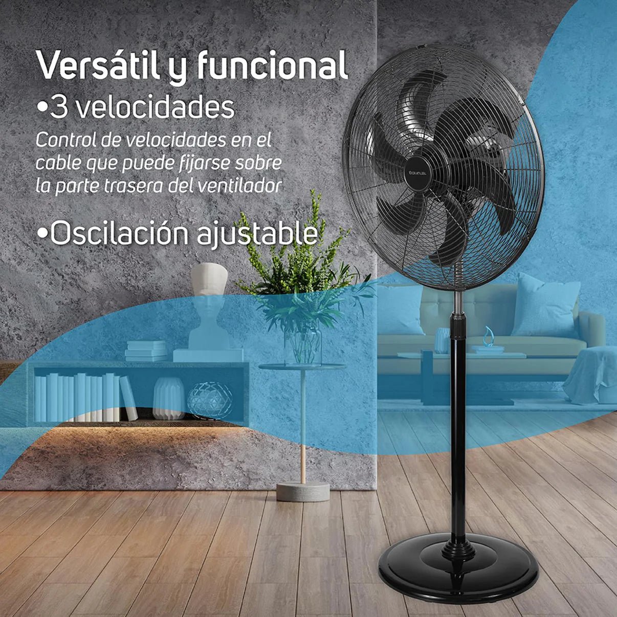 Ventilador Taurus AIR FORCE De Pedestal, 20