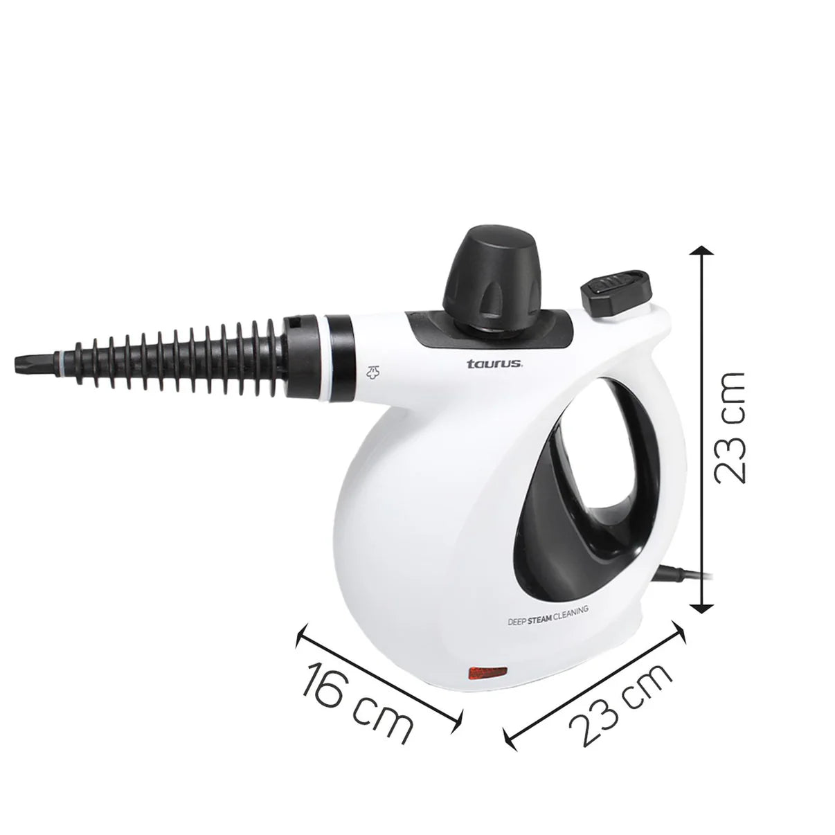 Sanitizante a Vapor Taurus Medusa Clean extra potente 350ml Blanca - BIOHAIR.MX