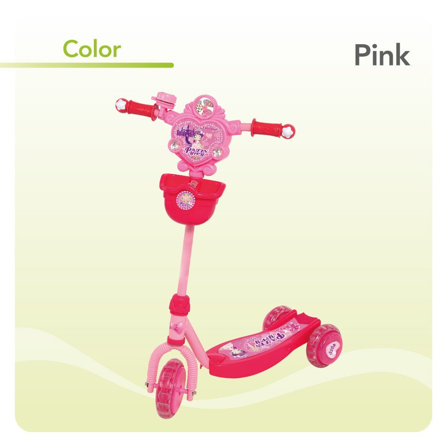 Patin Mytek 5307R8 Scooter Con Timbre en el Manubrio Rosa - BIOHAIR.MX