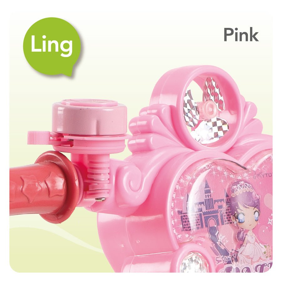 Patin Mytek 5307R8 Scooter Con Timbre en el Manubrio Rosa - BIOHAIR.MX