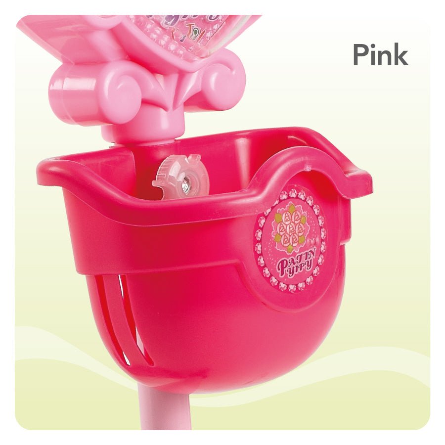 Patin Mytek 5307R8 Scooter Con Timbre en el Manubrio Rosa - BIOHAIR.MX