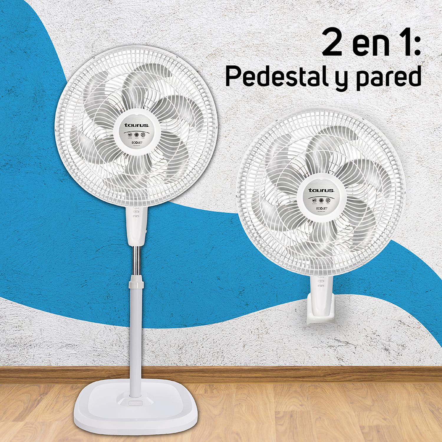 Ventilador Taurus SPUTNIK De Pedestal y Pared, 18