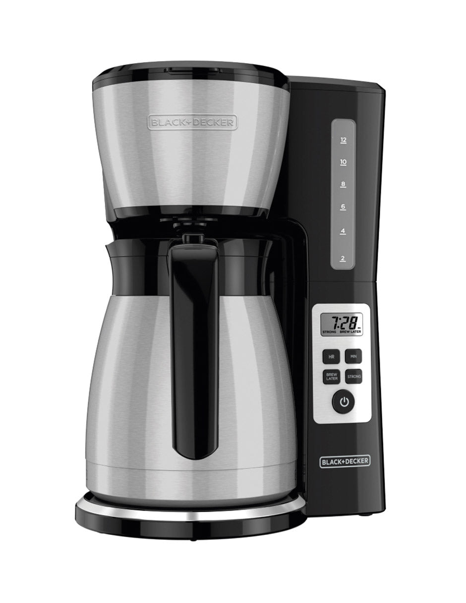 Cafetera térmica de 12 tazas