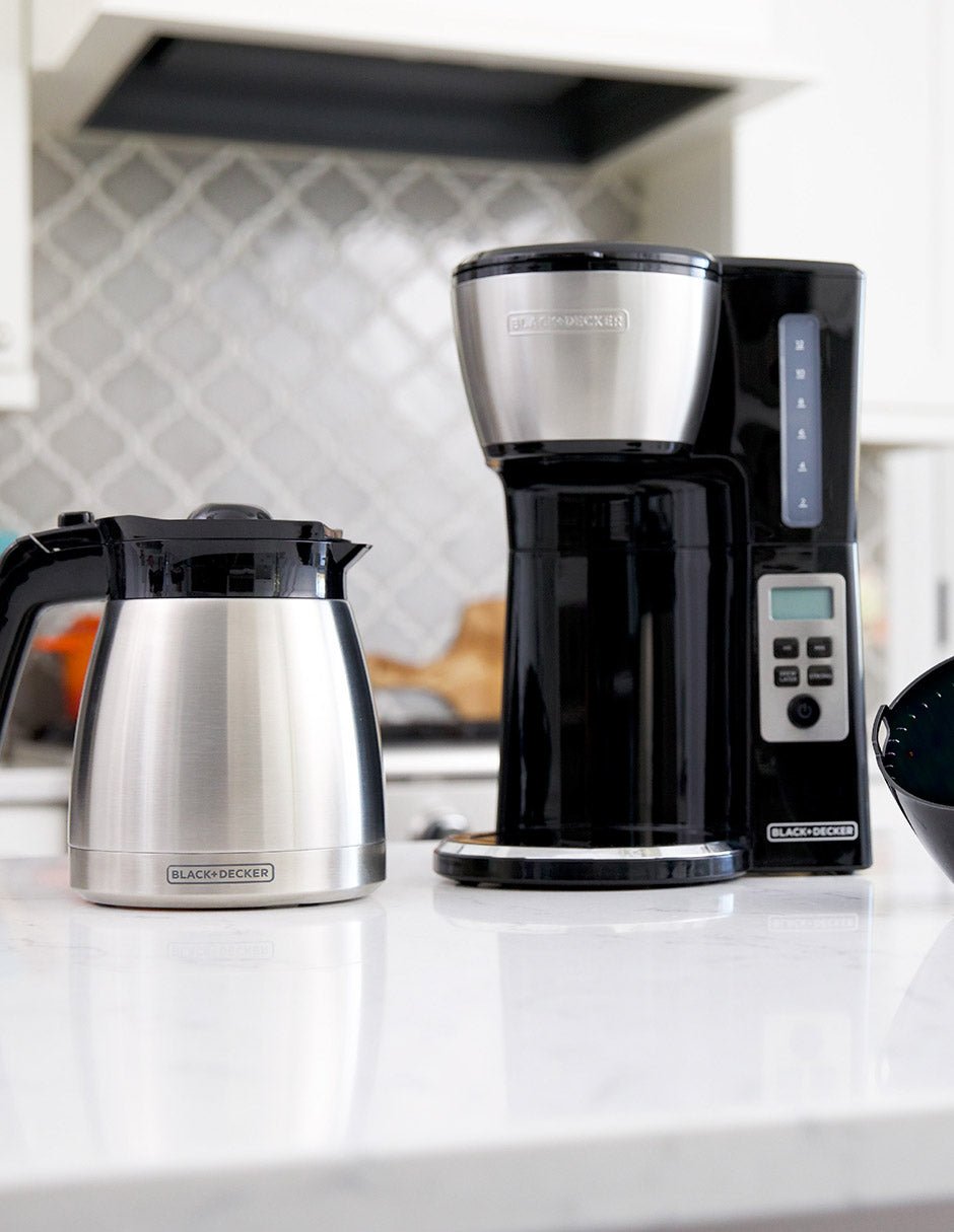 Cafetera térmica de 12 tazas - BIOHAIR.MX