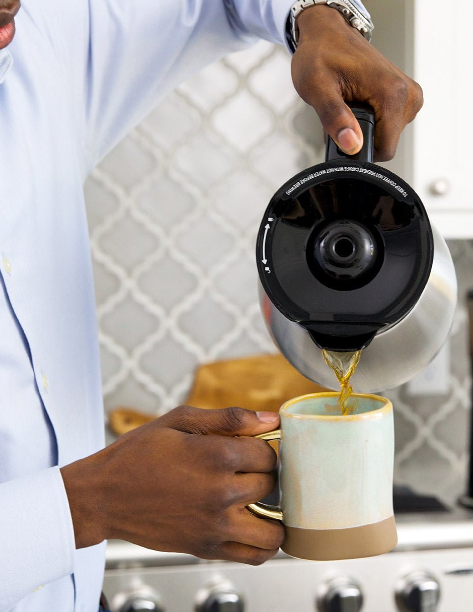 Cafetera térmica de 12 tazas - BIOHAIR.MX