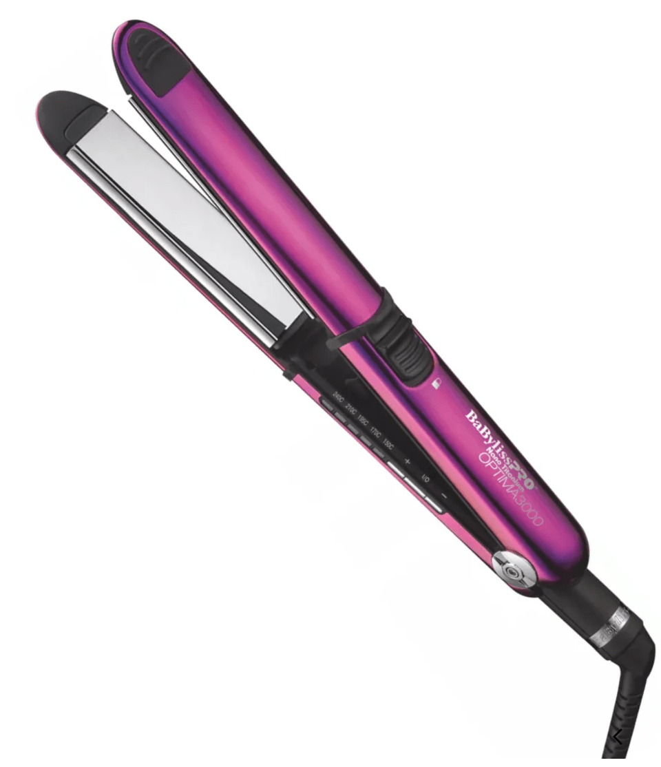 Alaciadora BaByliss BNTHP3000TES Hot Pink Optima 1 1/4