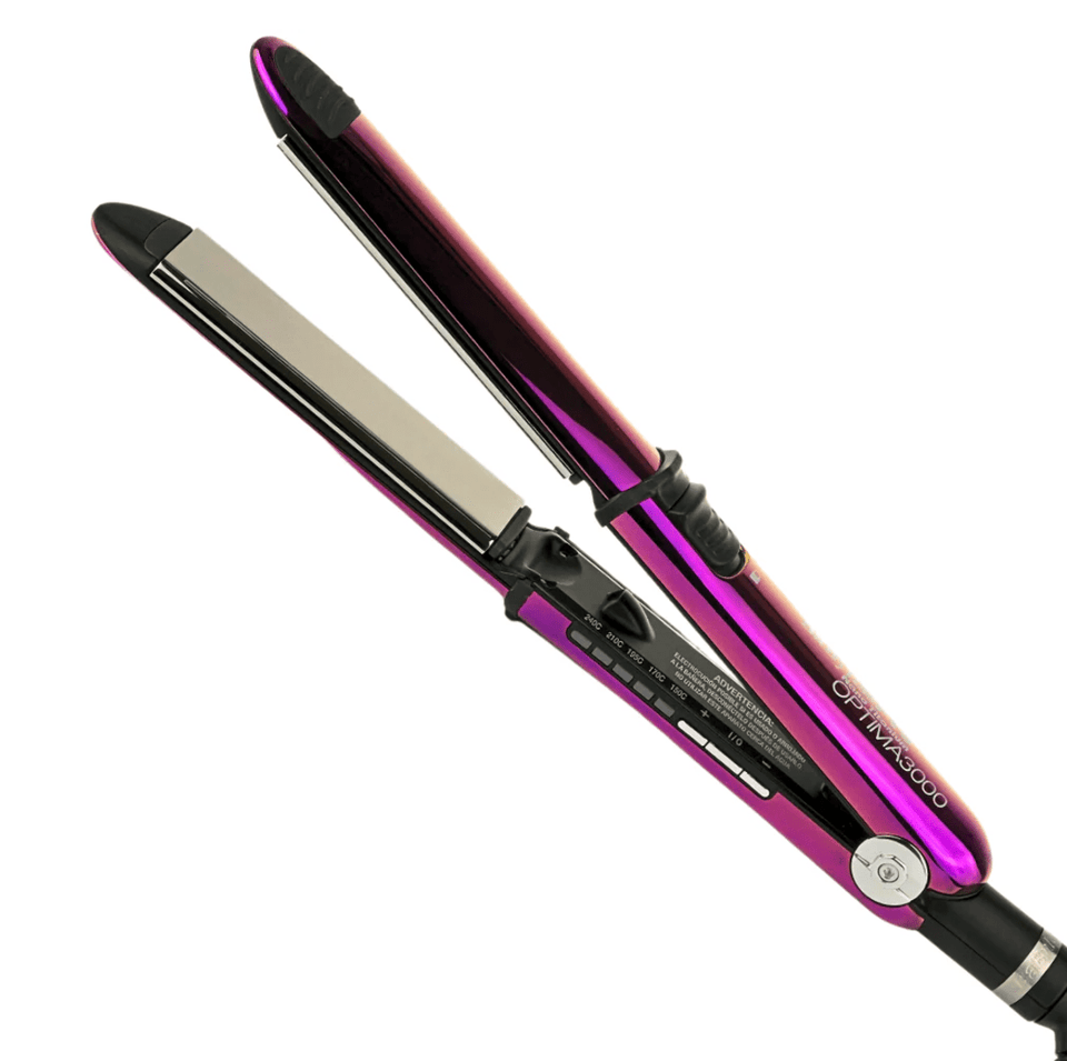 Alaciadora BaByliss BNTHP3000TES Hot Pink Optima 1 1/4" Nano Titanium Rosa