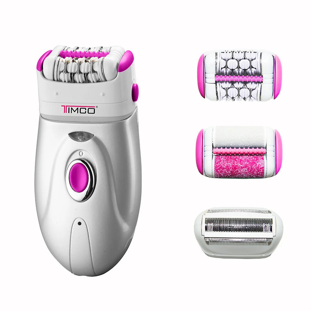 Depiladora Timco DW3619R recargable 3 en 1 Rosa - BIOHAIR.MX