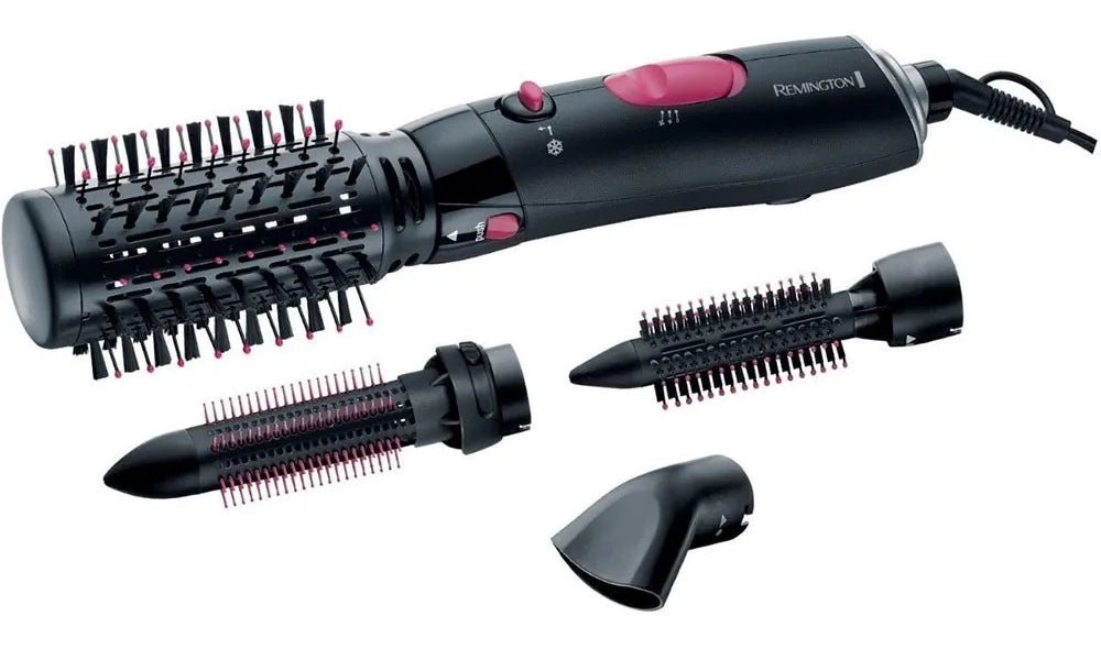 Cepillo Alaciador Remington 3 En 1 Cabello Secadora Rizador - BIOHAIR.MX