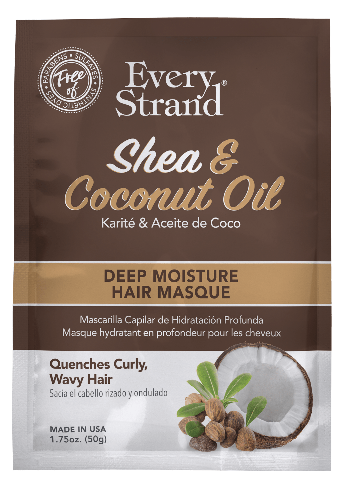 Mascarilla Karite & Coco Every Strand 50g - BIOHAIR.MX