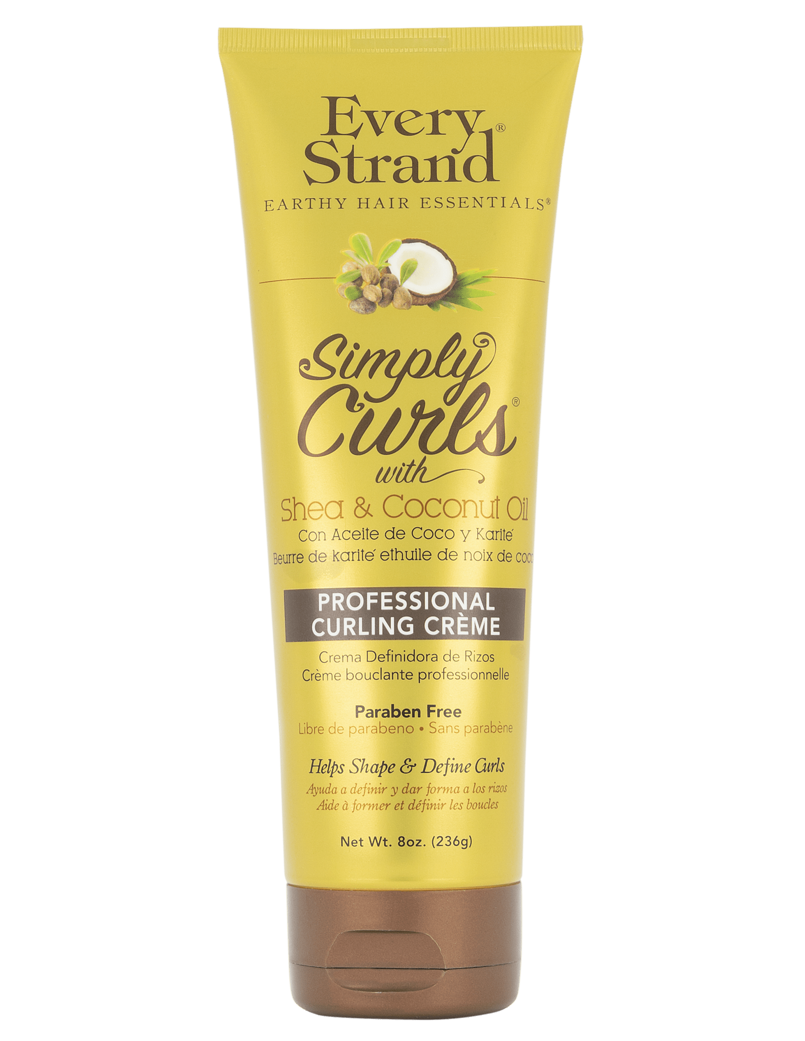 Crema de rizos Karite & Coco Every Strand 236g - BIOHAIR.MX