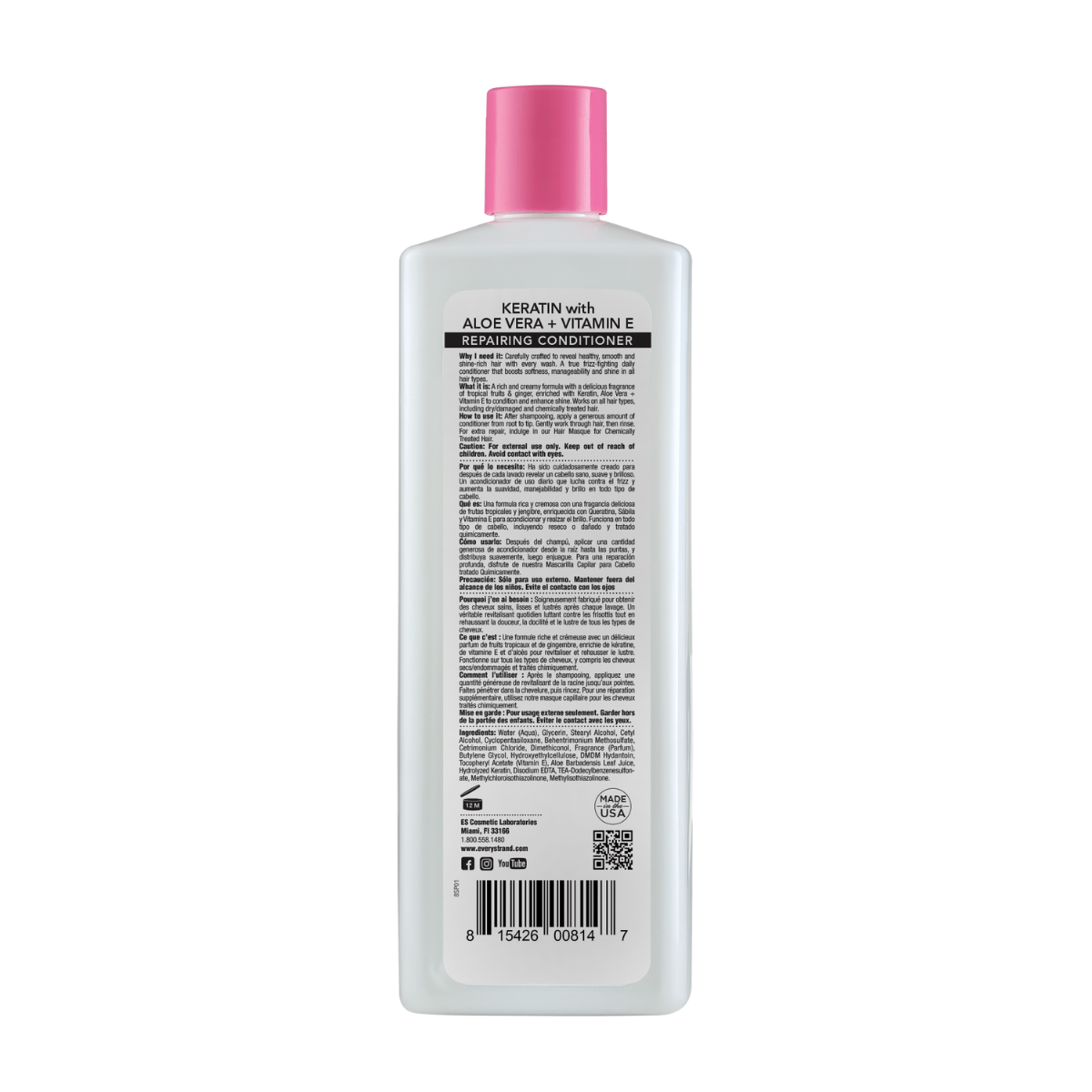 Acondicionador Keratina & Aloe 399ml