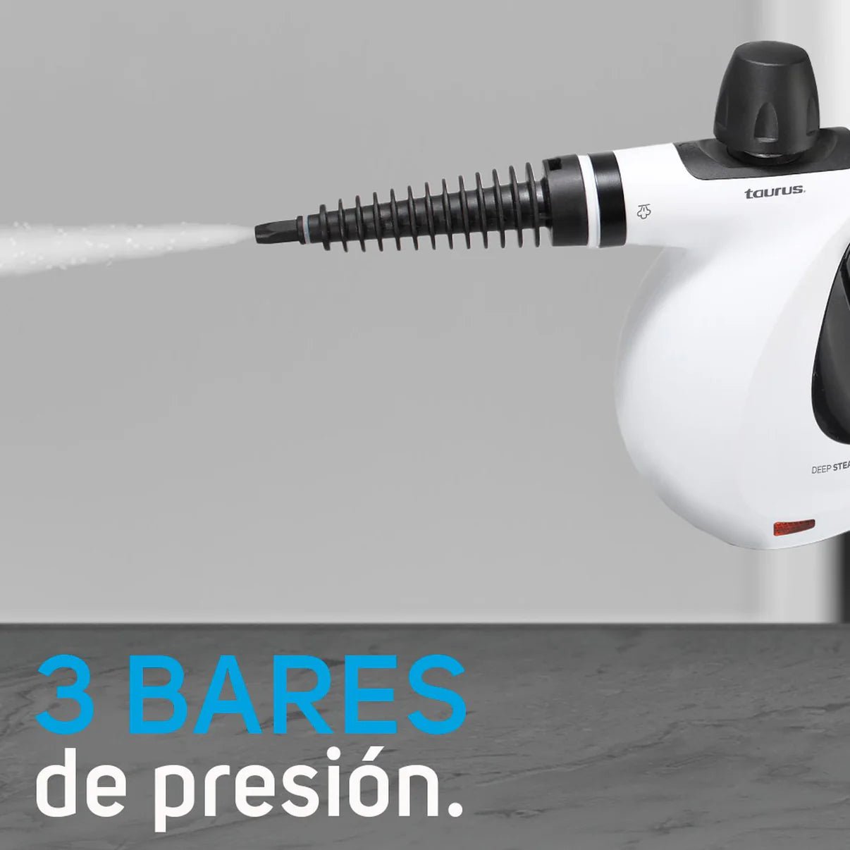 Sanitizante a Vapor Taurus Medusa Clean extra potente 350ml Blanca - BIOHAIR.MX