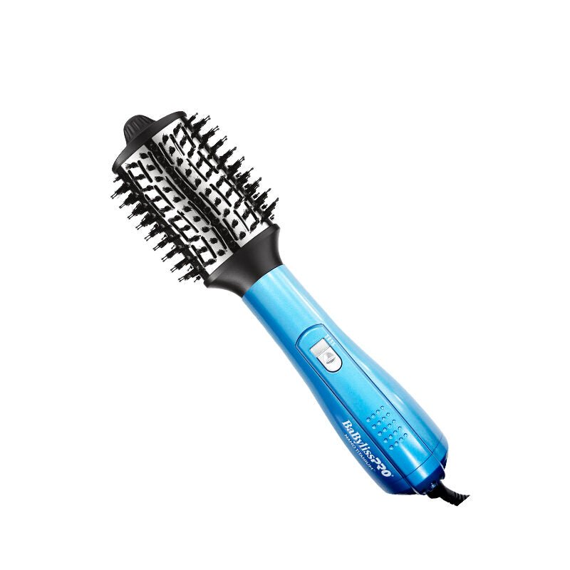 Cepillo BaByliss BNTHB250ES Nano Titanium Ovalado Azul